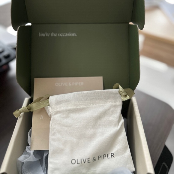 Olive & Piper 18K Gold Vermeil Taryn Hoops - Picture 8 of 8